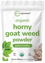 Putere maximă Organic Pure Horny Goat buruieni cu Icariins active pentru bărbați și femei, 100 Grams, organic Epimedium pulbere pentru energie și sistemul imunitar Booster, Filler gratuit și Vegan prietenos