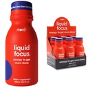 Mai multe Labs Liquid Focus, Nootrop Smart Drink cu puternice antioxidanți și plante adaptogene pentru energie și concentrare, 150mg Cafeina (Pachet de 6)