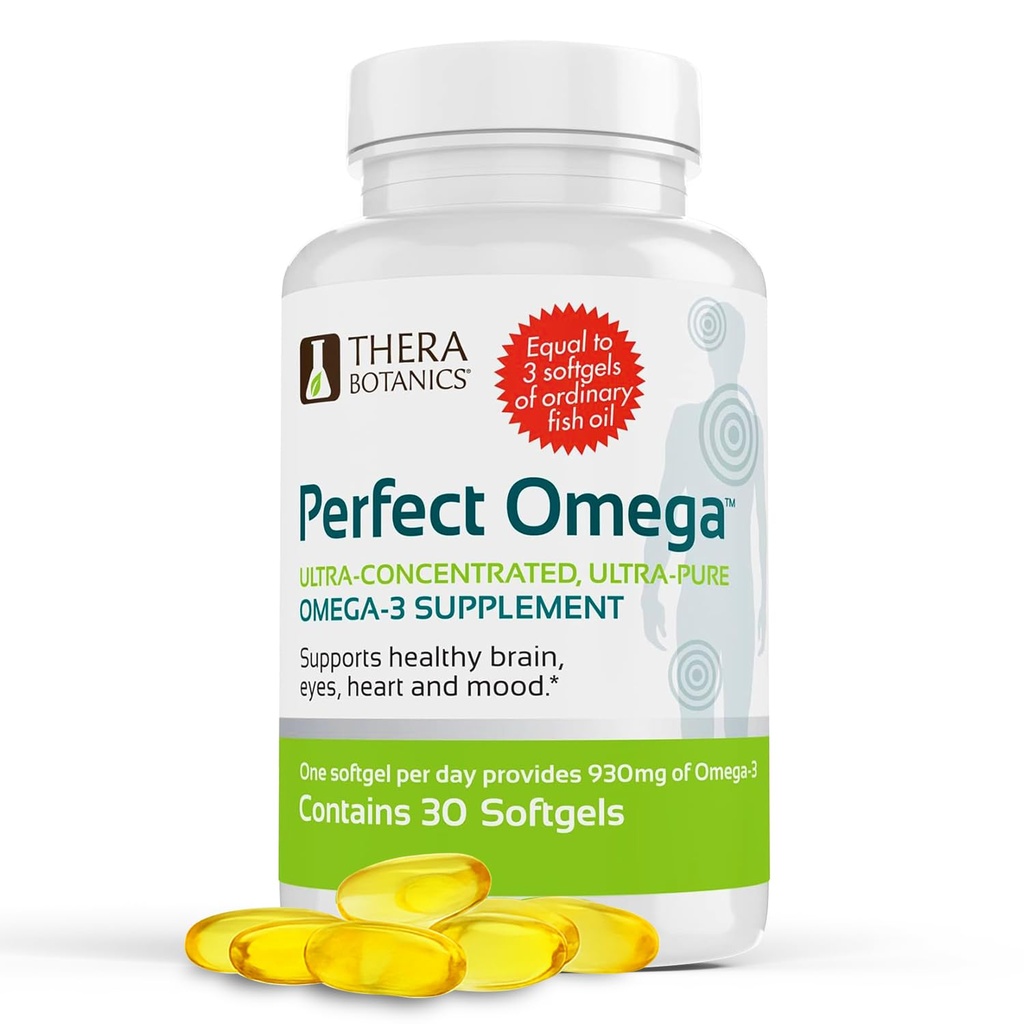 Therabotanics Perfect Omega Fish Suplimentul de ulei de pește EPA & DHA 