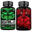 ONL Men testosteron Booster Bundle - GORIL-X și Bull Blood 