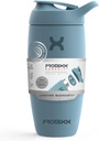 Promixx Pursuit Shaker Sticla izolat din oțel inoxidabil de apă și Shaker Cup, 18oz, Ocean Calm albastru