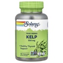 Solaray Kelp 550 mg cu acid folic pentru funcţie tiroidiană sănătoasă, suport energetic şi metabolic 