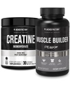 Creatina Fabrica Jacked pulbere monohidrat 150g - Createin Supliment pentru cresterea muschilor, Creşterea Putere şi esenţiale Constructor musculare - Zilnic Constructor musculare cu PeakATP (30 capsule)