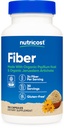 Capsule din fibre Nutricost cu supliment de fibre prebiotice 150 capsule - CCOF Supliment certificat, Made with Organic Psyllium Husk & Organic Jerusalem Anghinare, Gluten Free, 3 G Per Serving