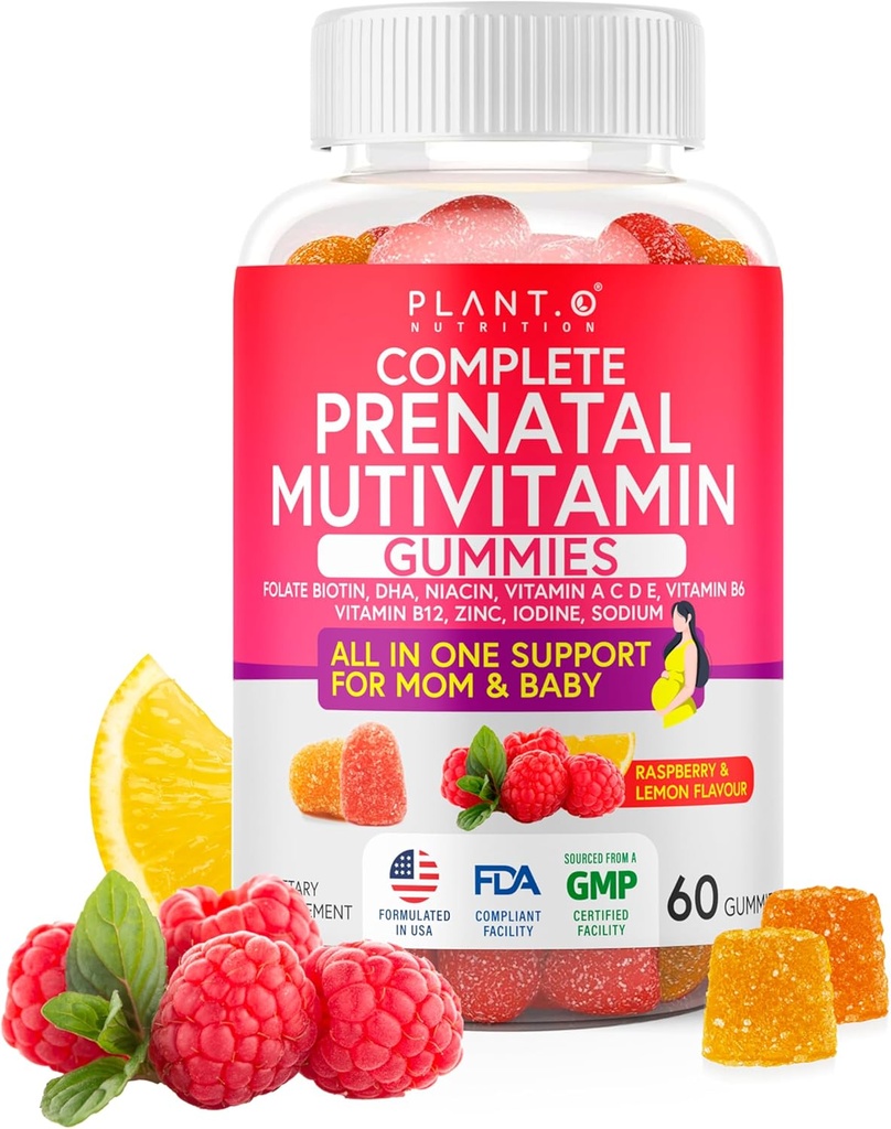 Gume prenatale pentru femei cu DHA, Folate, vitamina B C D 