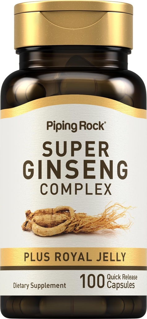 Piping Rock Ginseng capsule complexe 