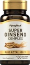 Piping Rock Ginseng capsule complexe 