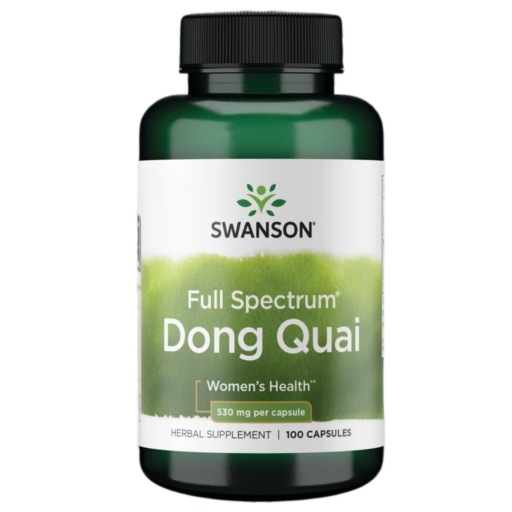 Swanson Dong Quai 530 Milligrame 100 Capsule