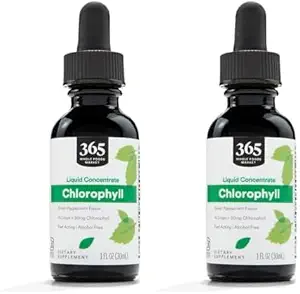 365 by Whole Foods Market, Liquid Clorofill, 1 Fl Oz (Pachet de 2)