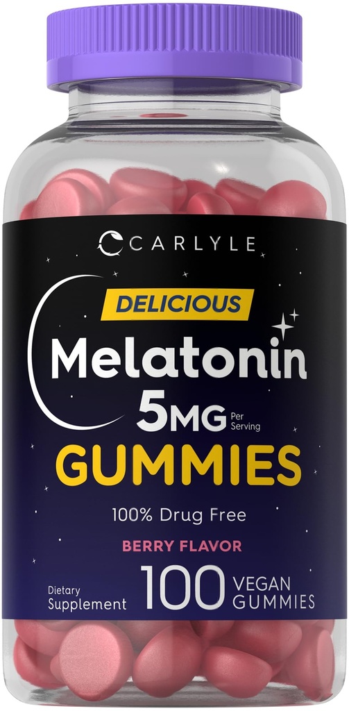 Carlyle Melatonina 5mg Gummies 