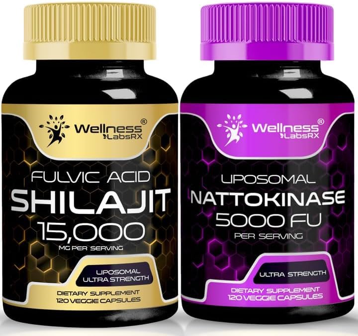 Capsule suplimentare cu nattokinază - 5000 FU - enzime din extractul pur japonez Natto