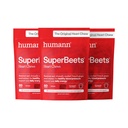 HumanN SuperBeet Chews Heart, oxid de azot și suport de presiune a sângelui, extract de semințe de struguri și non-GMO Root Powder Energy, rodie Berry Flavor, 180 Conte