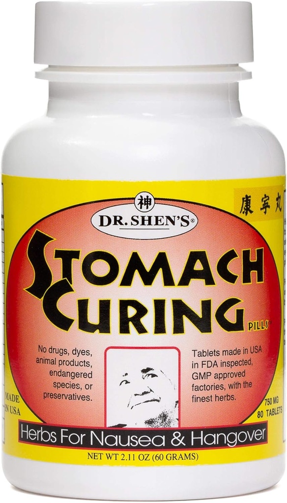 Pastile de vindecare a stomacului Dr. Shen - 750mg/80 TAB