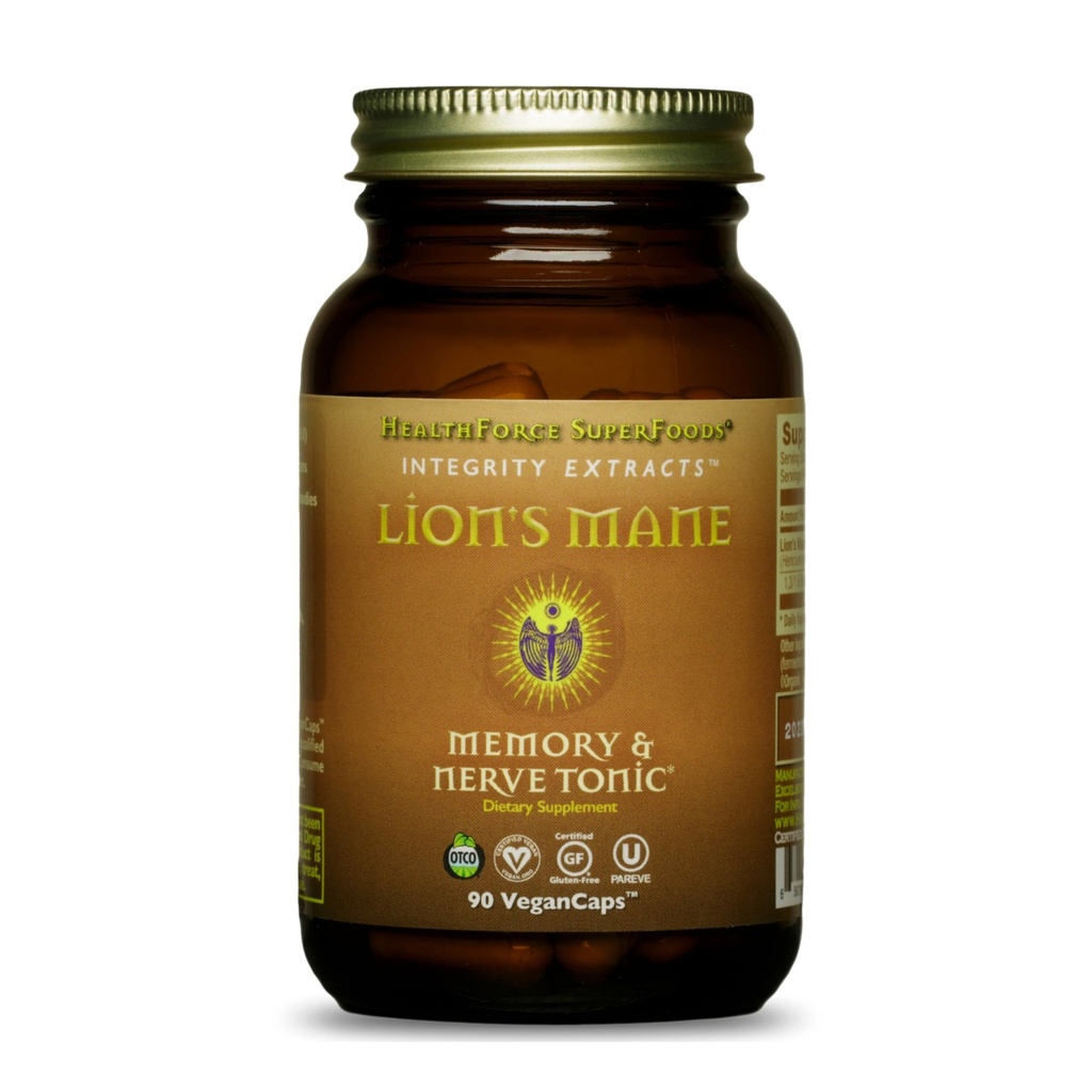 HealthForce SuperFoods Integritate extrage Coama Leului 