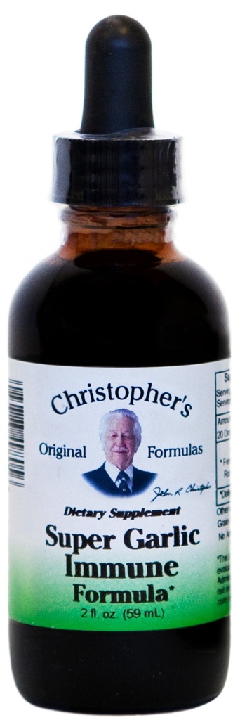 Dr. CHRISTOPHER'S, Vindecă Super Usturoi Imun - 2 oz