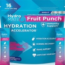 HidroMATE Electrolit Pudra de fructe Punch Hidratare Pachete de zahăr scăzut 16 Număr de