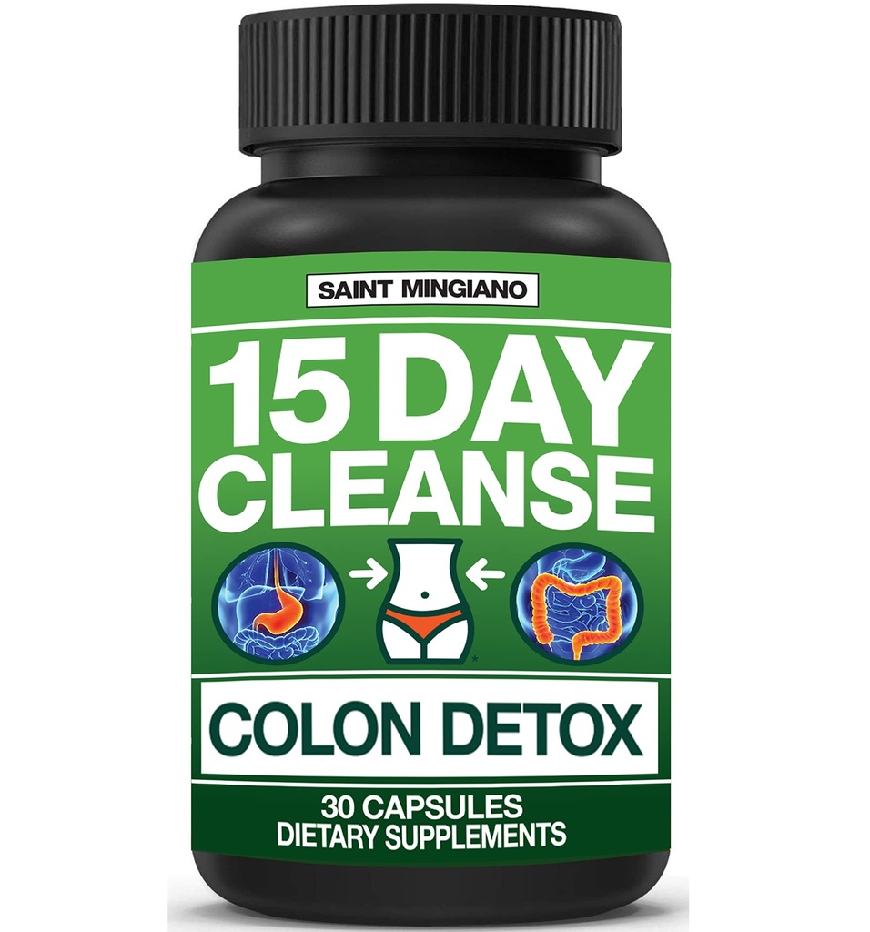 15 Day Cleanse  30 Pastile la detoxifiere și stimularea energiei 