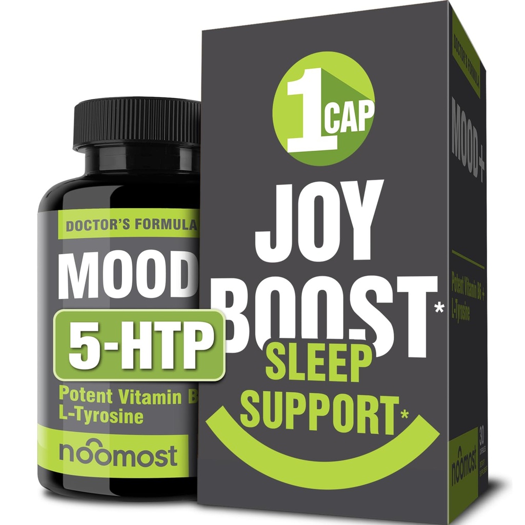NooMost Mood Supplement Supplement for Mood Boost, Calm Minte & Body, Stressse Response, Energy Supplement 