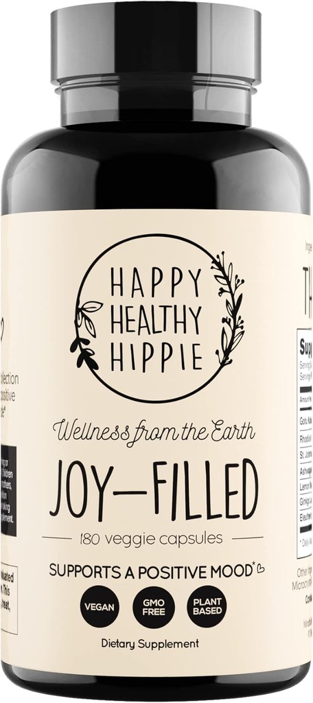 Joy-Filled Mood Supplement - 7 Herb Complex w/St. Johns Wort (180 Ct) 