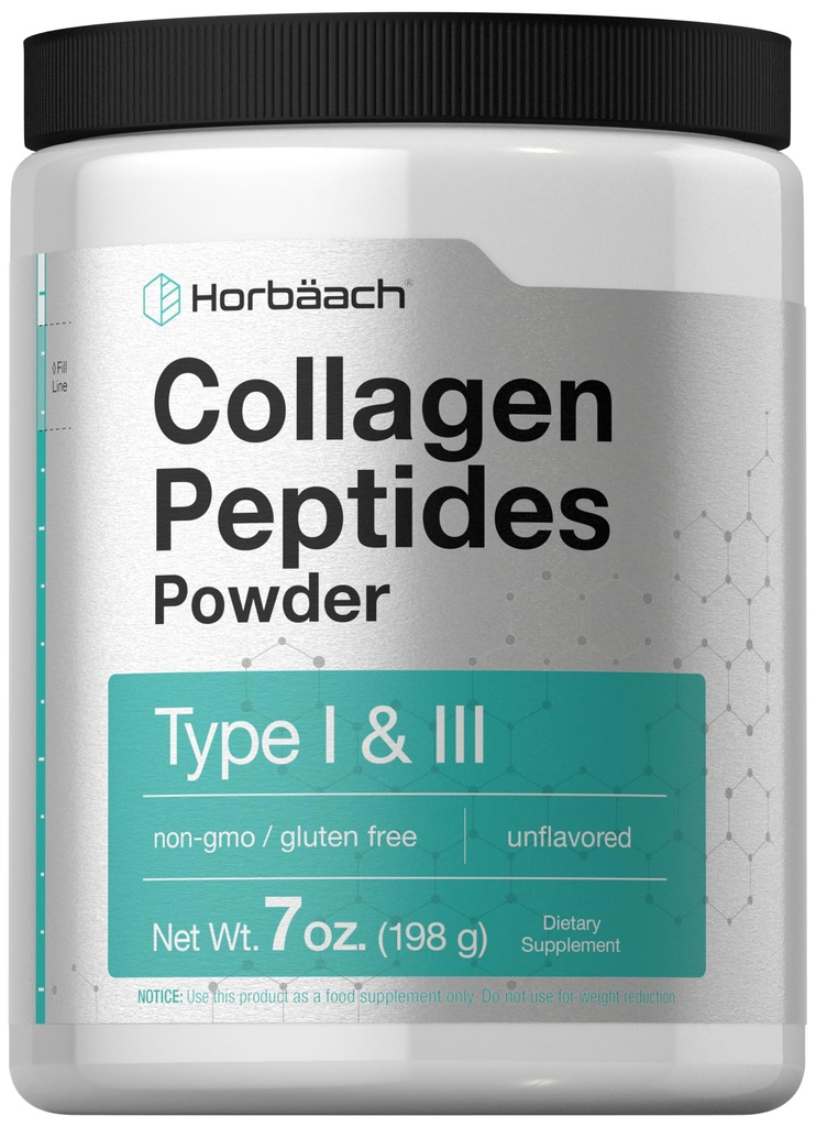 Horbäach Colagen Peptides Powder 7oz 