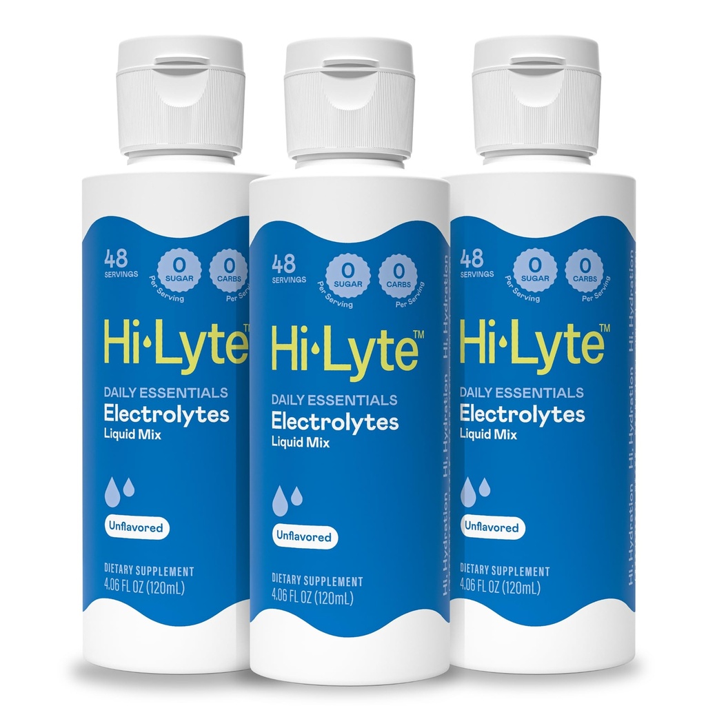 Hi-Lyte Daily Essentials Electrolytes Lichid Mix Nearomat, 144 Serviri