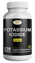 Ioduri de potasiu130 mg - KI comprimate - Potasiu130 mg - Statele Unite ale Americii Pastile de iod de potasiu Yodo Naciente, Yoduro de potasio - 120 comprimate