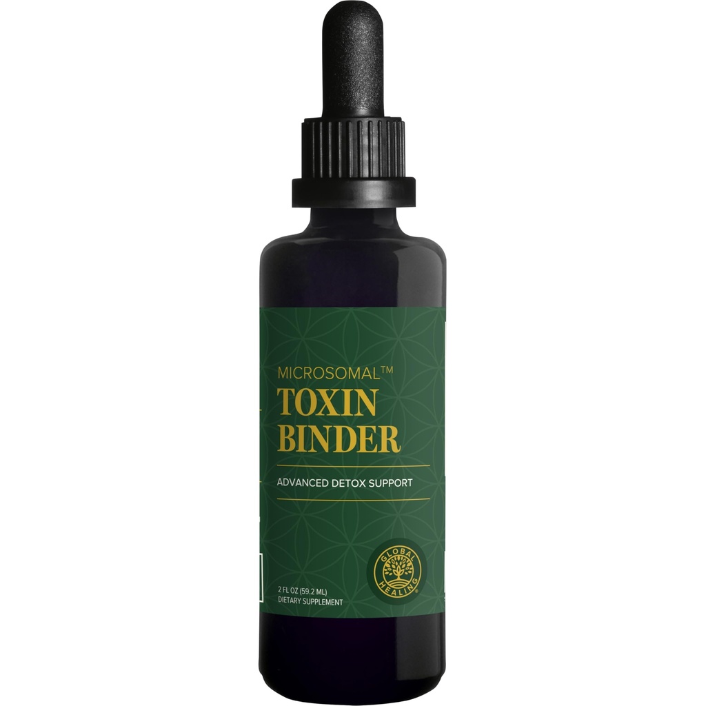 Centrul Global de Vindecare - MicroSomal Toxin Binder - Suport Detox - 2 Fl Oz
