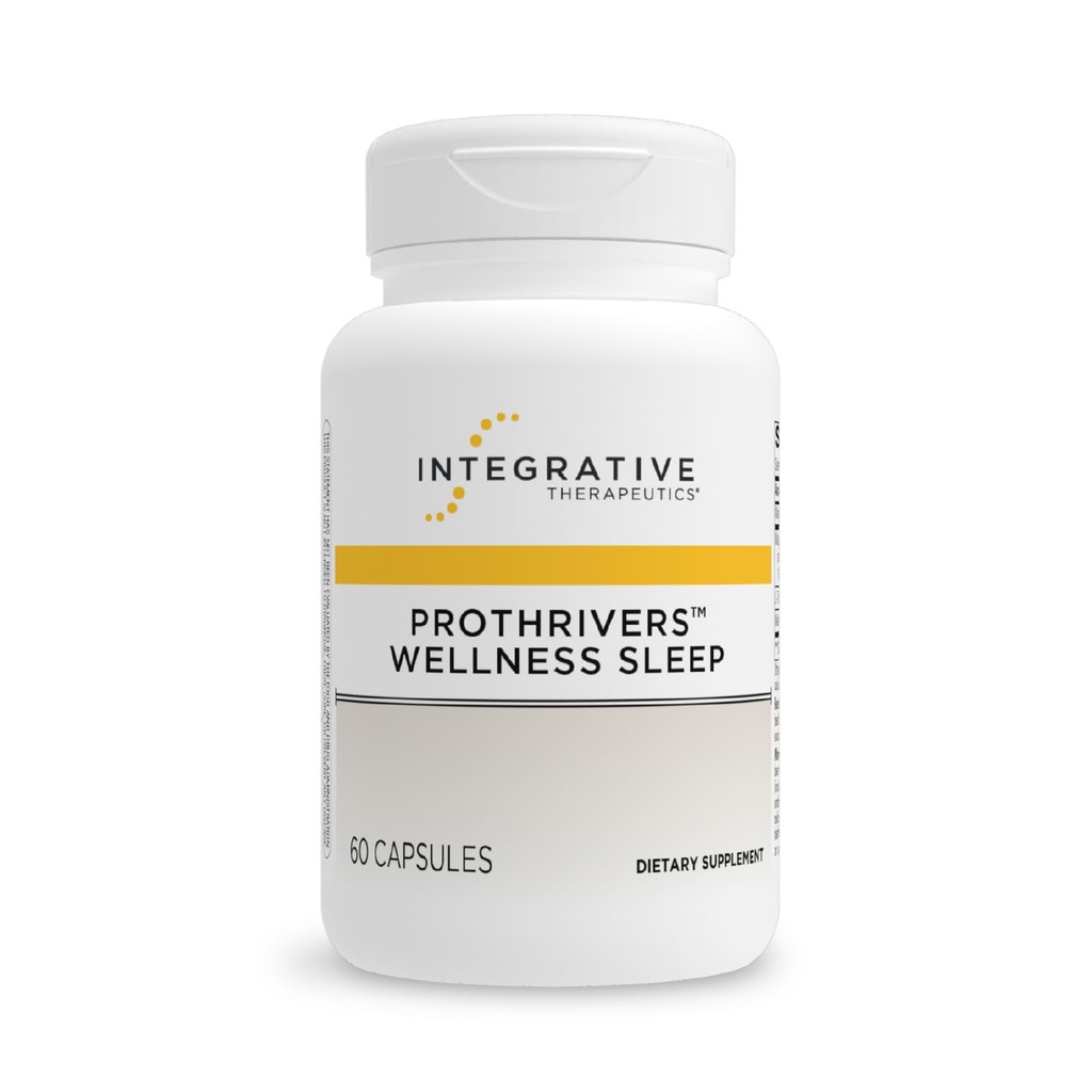 Tehnologii integrate ProThrivers Wellness Sleep - Sleep Supplement Sleep Supplement for Adulți* - Support with Melatonin & Magneziu - Vegan, Gluten-Free & Dairy-Free - 60 Capsule (60 Servings)