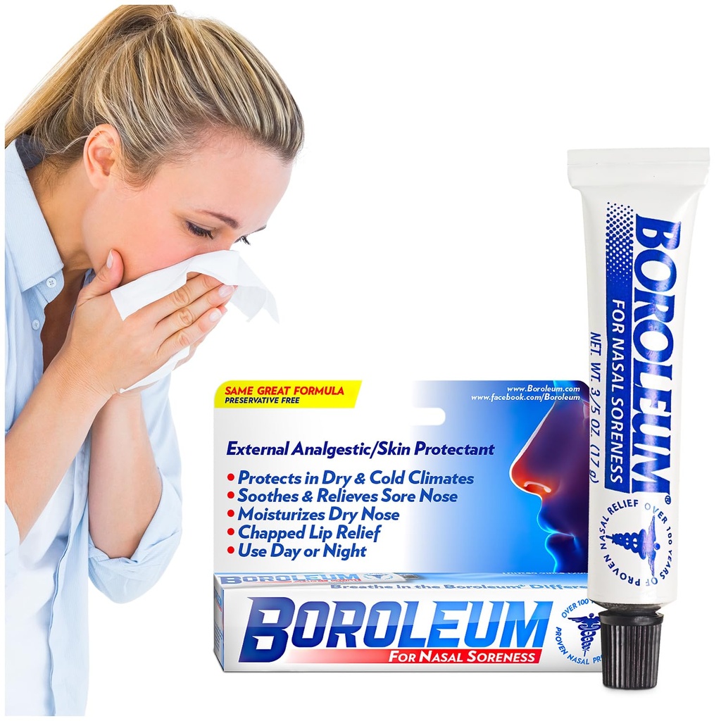 Boroleum pentru durere nazală, 17 Grams, 3/5 Ounce Tube