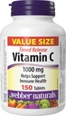 Webber Naturals Vitamina C Timed eliberare 1000mg, 150 file