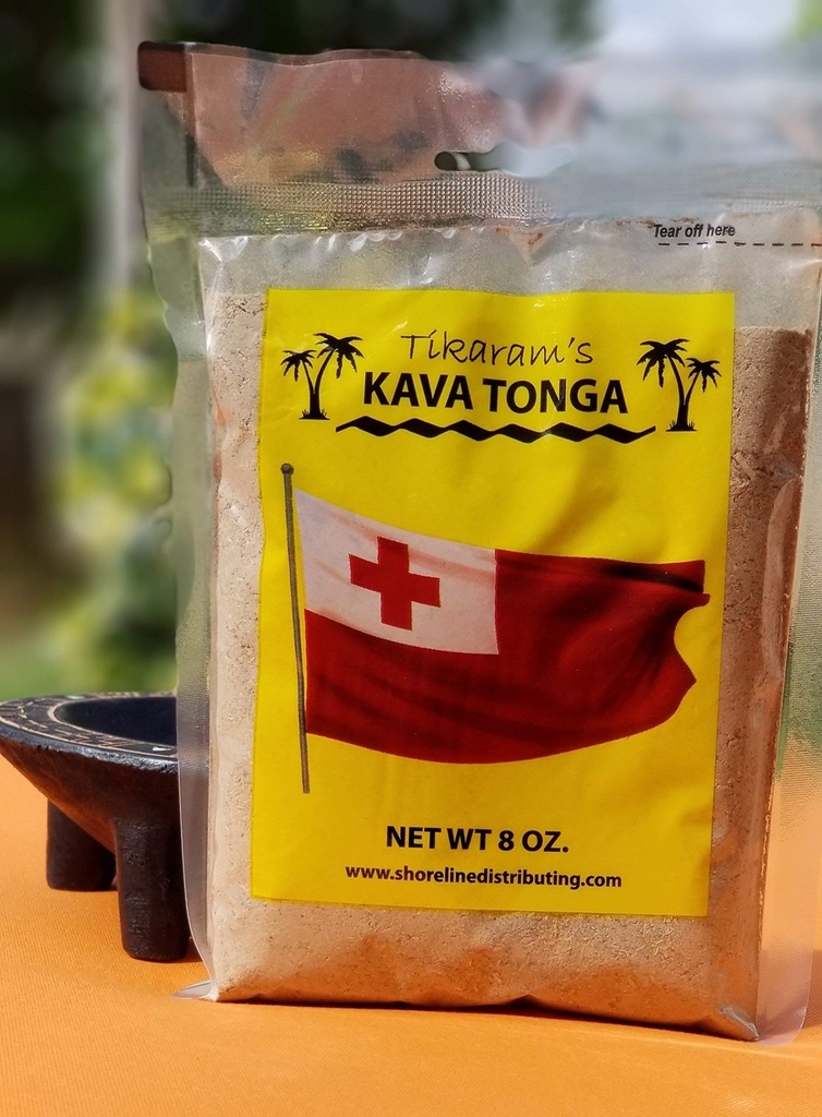Kava Kava - Premium Kava Tonga 1/2 Lire (8oz) - Fiji Market En-gros