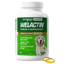 Nutramax Welactin 3 - Canin 120 - Softgel Caps, Welactin Omega-3 Skin and Coat Support