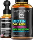 Biotina lichida pentru cresterea parului Femei si barbati 10000mcg 