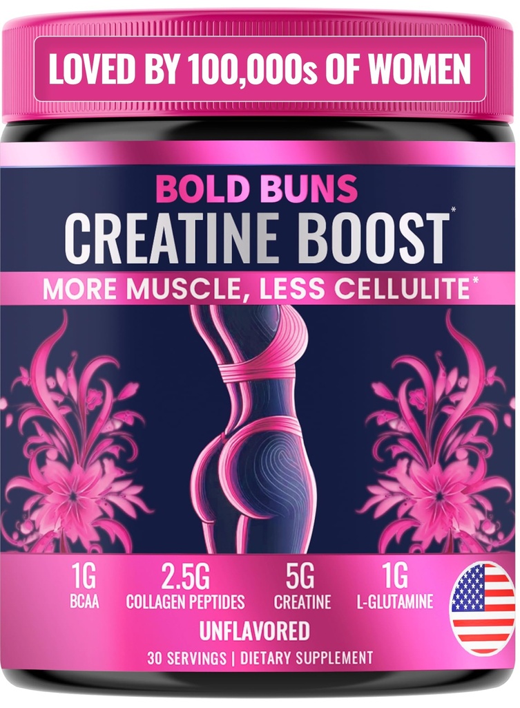 Bold Buns Creatina pentru femei 