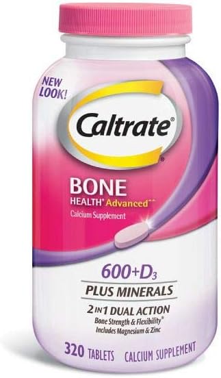 Caltrat 600mg + D3 cu minerale, 320 Conte