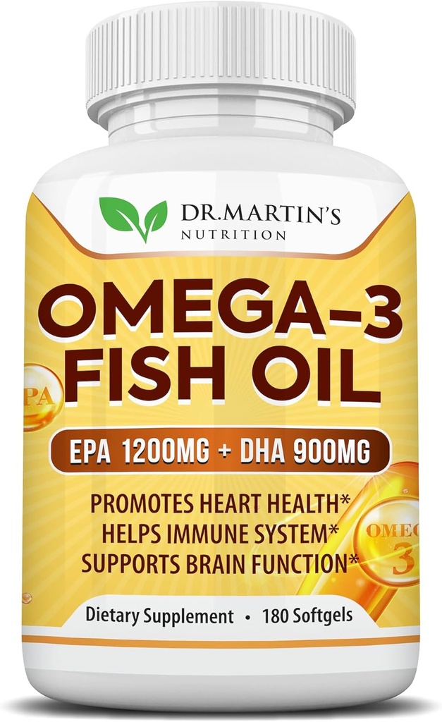 Omega 3 ulei de pește 3750 mg Putere triplă 
