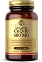 Solgar Megasorb CoQ-10 600 mg, 30 Softgels - Promovează sănătatea sistemului nervos - Coenzima Q10 Suplimentul - Absorbție îmbunătățită - Gluten gratuit, lactate gratuit - 30 Serviri