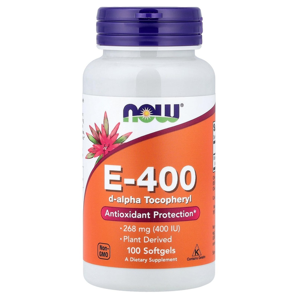 Acum Alimente - Vitamina E D Alpha tocoferil acetat 400 UI - 100 Softgels