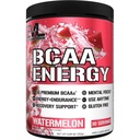 EVL BCAAs Aminoacids Powder - BCAA Energy Pre Workout Powder for Muscle Recovery Lean Growth and Endurance - Rehidratare Post Workout Recovery Drink with Natural Cafeina - Pepene verde