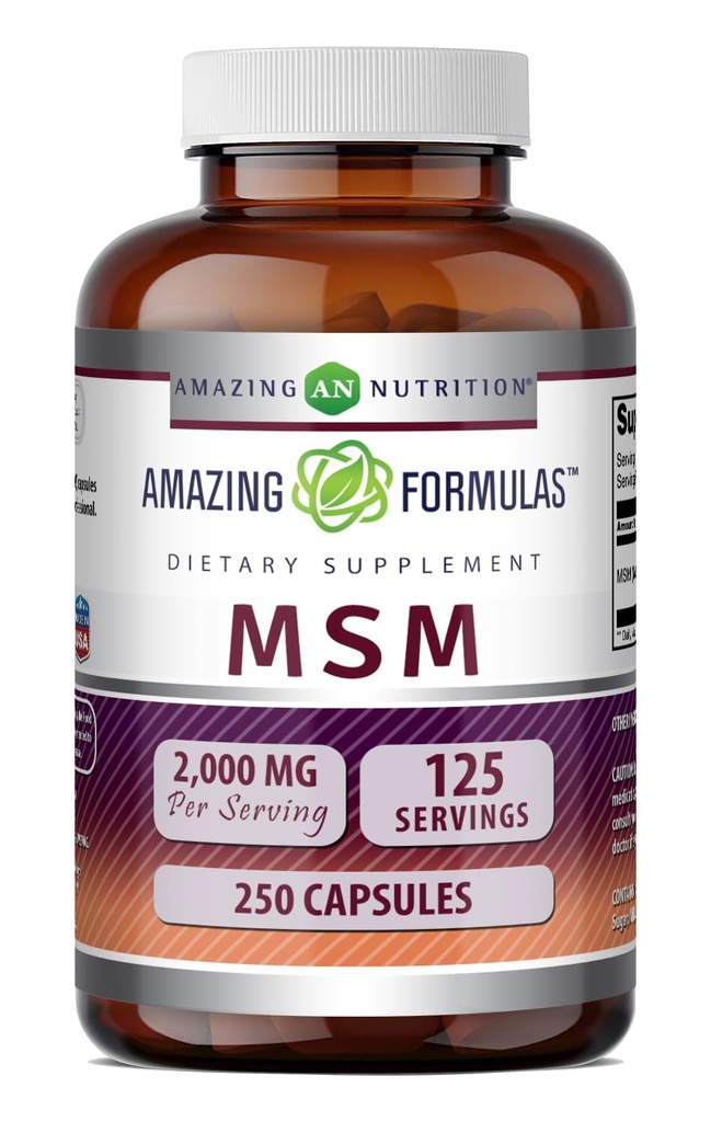 Formule uimitoare MSM (Metilsulfonilmetan) Suplimentul 