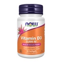 ACUM Alimente Suplimente, Vitamina D-3 2000 UI, potenţă ridicată, suport structural*, 30 Softgels