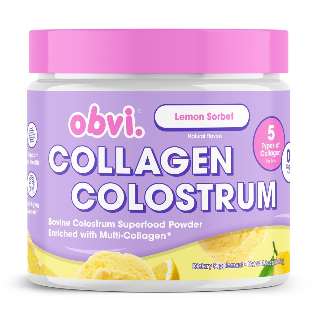 Obvi Colagen Peptide Colostrum Powder 