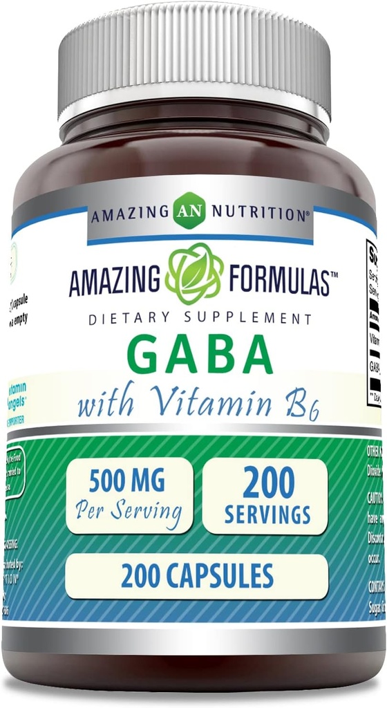 Formule uimitoare GABA cu supliment vitamina B6 