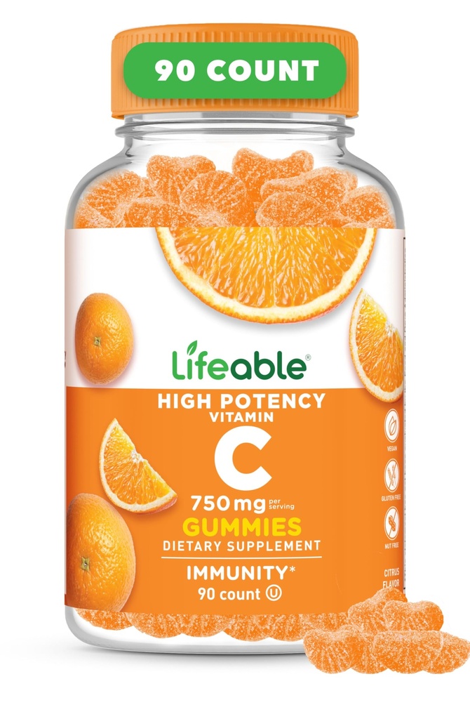 Vitamina C Gummies de viață pentru adulți 