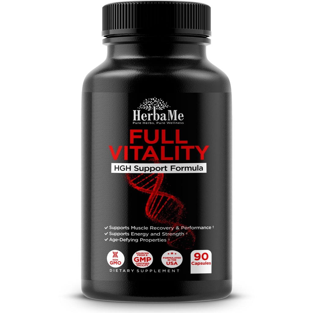 Suplimente HGH pentru bărbaţi şi femei, 90 capsule - Suporturi naturale hormon de creştere uman, Construcţie musculară, Formulă de creştere musculară, Post Antrenament de recuperare Amino Acid Blend cu pastile de colostrum