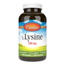 Carlson - L-Lysine, 500 mg, Sustine tesutul sanatos si dezvoltarea musculara, 300 capsule