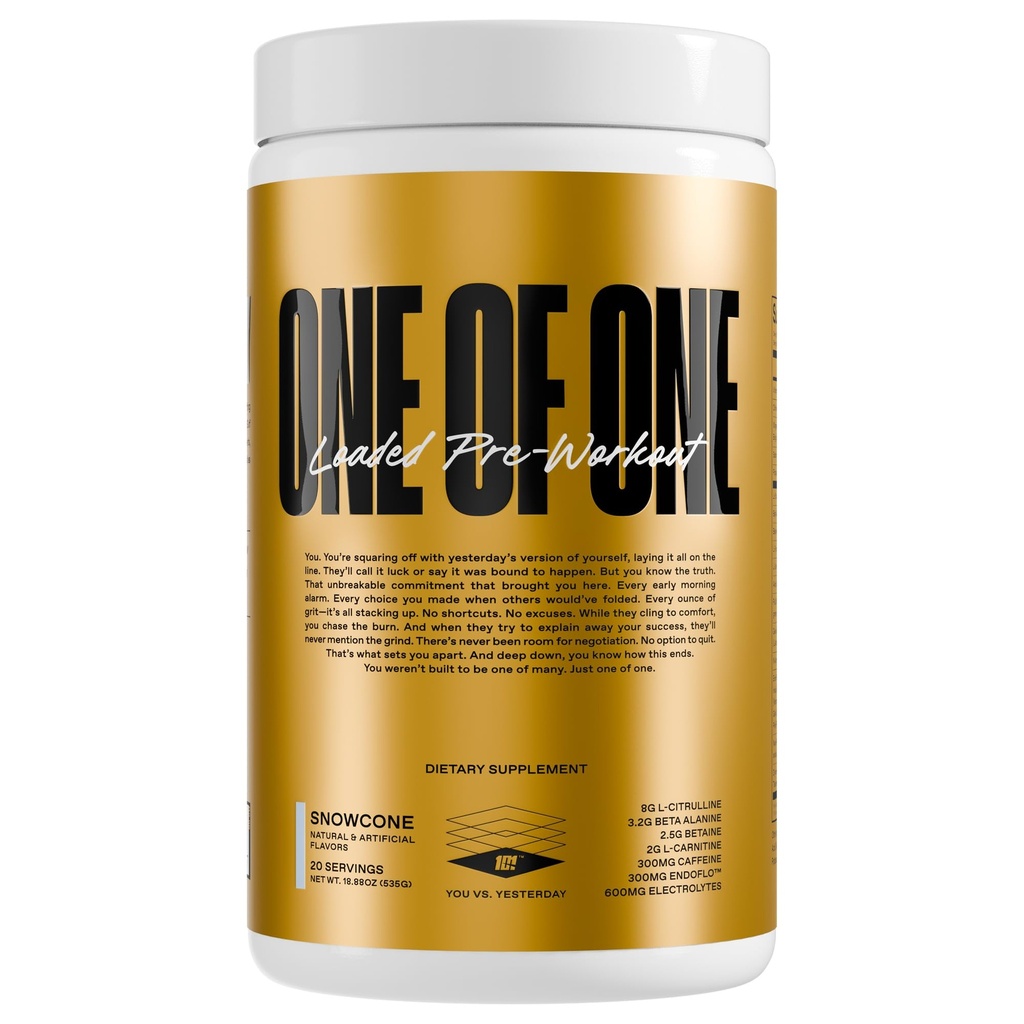 Unul dintre unul încărcat pre-workout 