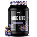 REDCON1 MRE Lite întreg praf de proteine alimentare, Blueberry Cobbler - Low Carb & Whey Free Meal Înlocuire cu amestecuri de proteine animale - Ușor de digerat Suplimentul făcut cu uleiuri MCT (30 Serviri)
