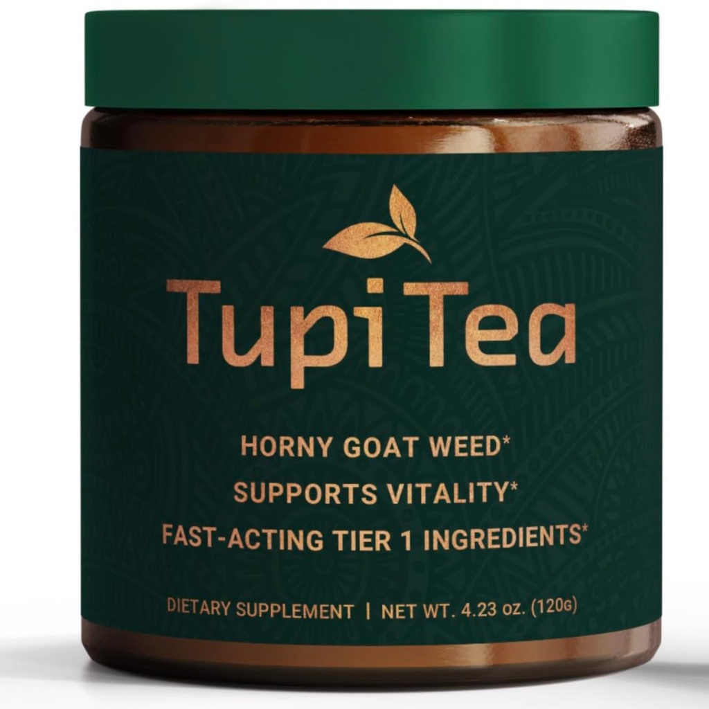 Pudră de iarbă de capră excitată, Supliment w/Maca Root, Tribulus Terrestris Extract, Muira Puama la Boost Energy, Wellness & Nitric oxid Prime Support for Men & Women. Ziua limitată a lunii Deal