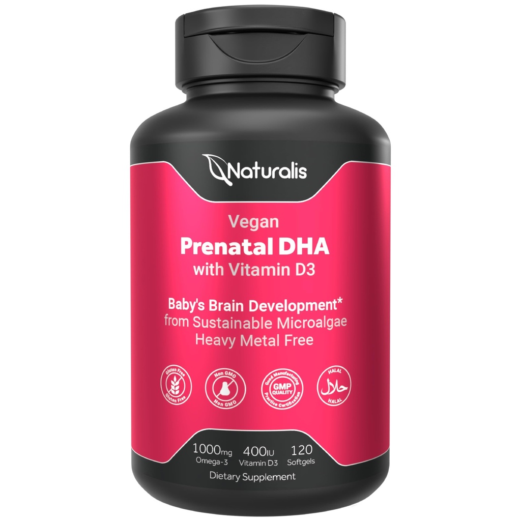 Naturalis Vegan Prenatal cu Full Specrum Omega-3 